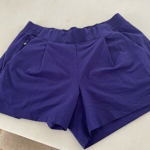 Athleta Purple Athletic Shorts Lightweight and Breathable